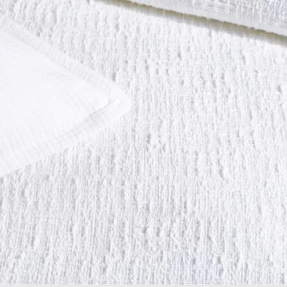 DKNY Donna Karan Pure Texture Ivory King Duvet Cover